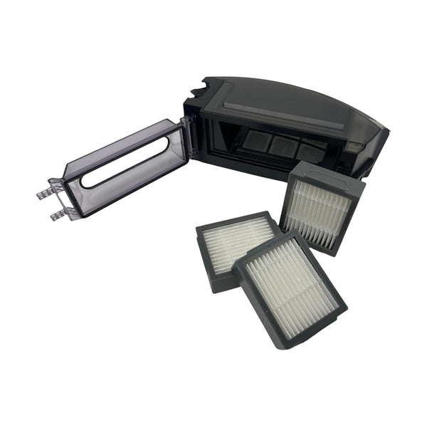 iRobot Roomba e5 e6 i1 i3 i4 i6 i7 i8 j5 j6 j7 Vacuum Dust Bin + 3 HEPA Filters (Not for Plus Models)