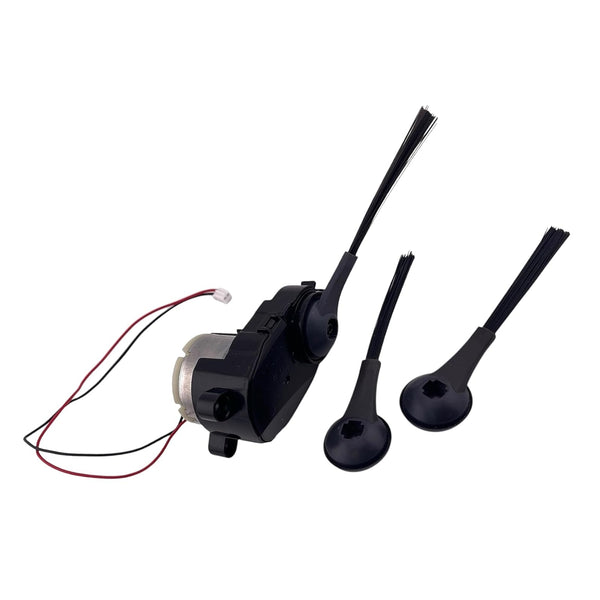 Right Side Brush Motor Unit + 3 Side Brushes for Shark AI Robot AV2501AE, AV2501S, AV2511AE, AV251WA0US, RV2502AE, RV2502AECA, RV2520A0US, RV2520AFUS, UR2500SR, UR2500SRCA, UR2505SR