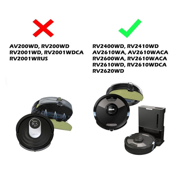 Dock Station Mat for Shark Robot Vacuum RV2402WD, RV2402WXUS, RV2600WD ...